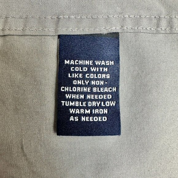 Preswick & Moore Regular Fit Shirt XL 17-17 1/2 34/35 Gray LS Button Down - Picture 6 of 8